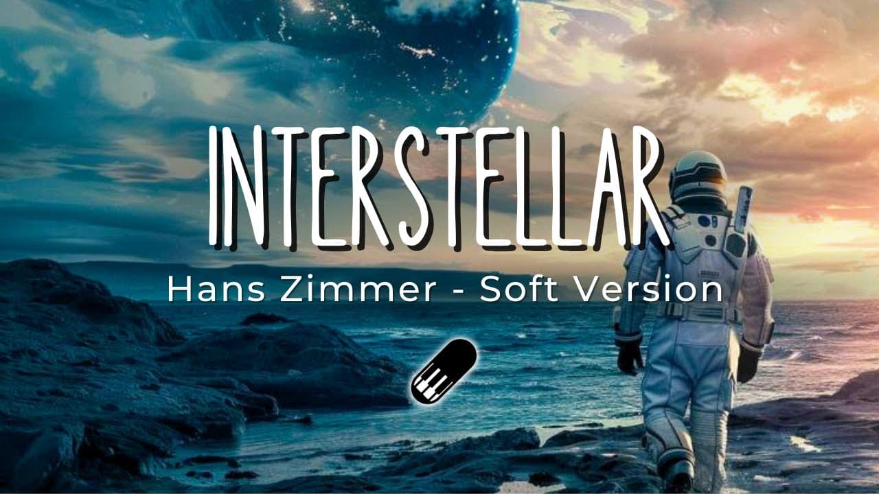 Interstellar - Hans Zimmer (Soft Version) Sleep, Study, Relax - 1 Hour
