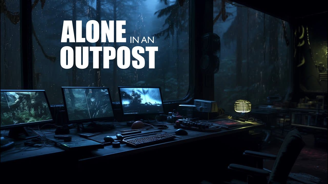 ALONE: Dark Forest | Deep Ambient Focus Music 4K
